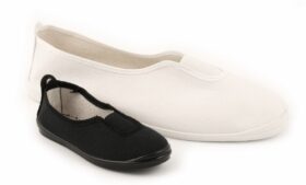 Zapatilla de gimnasia con elástico para hombre