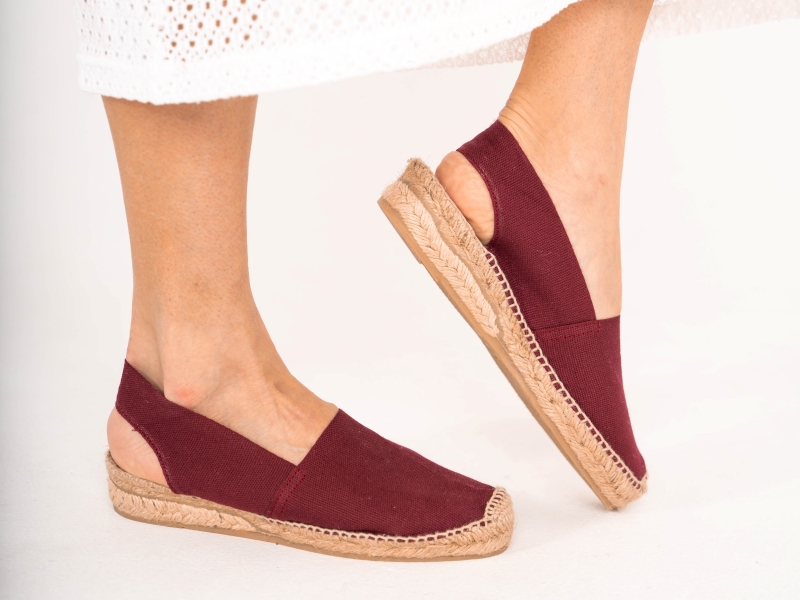 Alpargata cuña baja Sandalia
