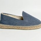 Alpargata plana de lona con COPETE - ABEL