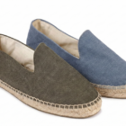 Alpargata plana de lona con COPETE - ABEL