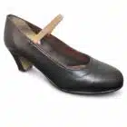 Zapato Amateur Piel Goma claveteado 1 Zapatos de flamenco semiprofesionales piel con goma