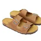 sandalia cuero 2hebillas cuero2