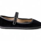 Merceditas Venecianas terciopelo MaryJane negro