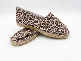 alpargata plana clasica animalprint leopardo Alpargata plana animal print Leopardo