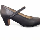 Zapatos de flamenco semiprofesionales piel con correa