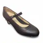 Zapato Amateur Piel Trabilla claveteado 2 zapatos de flamenco semiprofesional con correa