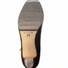 Zapato Amateur Piel Trabilla claveteado 3 zapatos de flamenco semiprofesional con correa