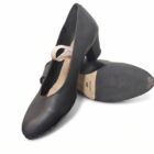 Zapato Iniciacion Piel Goma claveteado 2 zapatos de flamenco iniciación