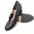 Zapato Iniciacion Piel Goma claveteado 2 zapatos de flamenco iniciación