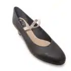 Zapato Iniciacion Piel Goma claveteado 3 zapatos de flamenco iniciación